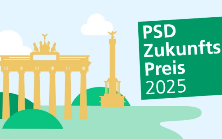 PSD Zukunftspreis 2025 | schnell bewerben!